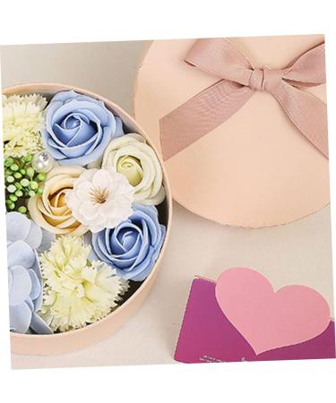 DOITOOL 1pc Soap Women Christmas Soap Rose Bouquet Plant Soap Plant Rose Soap Scented Soap Rose Wedding Favors Rose Round Box - Buy Online on GoSupps.com