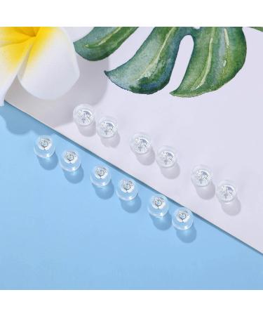 Moconar Sterling Silver Secure Earring Backs - Silicone Replacements for Studs/Droopy Ears - Hypoallergenic & No-Irritation for Adults & Kids - Buy Online on GoSupps.com