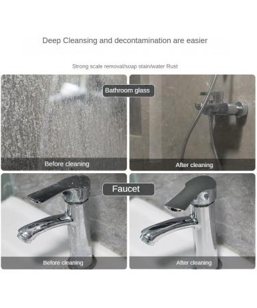 Powerful Bathroom Cleaner Removes Water Stains from Bathtubs Tiles and Glass Bathroom Floor Descaling Cleaner 500ml - Buy Online on GoSupps.com