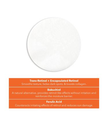 Dr. Dennis Gross Overnight Retinol + Ferulic Peel - Smooths Uneven Tone & Texture, Brightens Skin - 16 Packettes - Buy Online on GoSupps.com