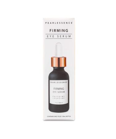 Pearlessence Firming Eye Serum with Caffeine + Peptide | Reduces Under Eye Bags & Puffy Eyes | Made in USA, Cruelty Free | 1oz - Buy Online on GoSupps.com