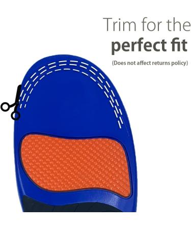FootActive Sports Insoles Blue S - Size 5/6.5 UK | Comfortable and Supportive - Buy Online on GoSupps.com