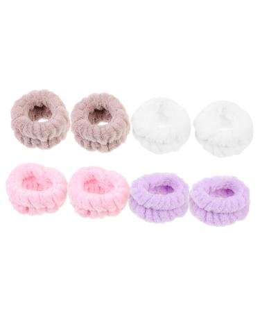 BESTYASH 4paires Bracelets de Lavage de Visage pour Femme de Style Spa Compacts et L gers