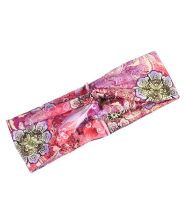 ELACUCOS Women's Criss Cross Boho Floral Headbands - 4 Pack Set - Buy Online on GoSupps.com