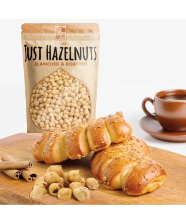 Roastery Coast Blanched Roasted Hazelnuts 3 LB | Unsalted Filberts | Kosher Certified Gluten Free Non-GMO Paleo - Buy Online on GoSupps.com