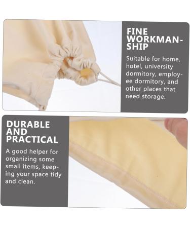 SOESFOUFU Hair Dryer Storage Bag Cosmetic Bags Travel Hair Dryer Bags Anti-scratch Bags Hair Dryer Carrier Bags Multi-use Storage Bags Hair Dryer Travel Bag Drawstring Bags Cosmetics Bag 32x28x0.6cm Beige - Buy Online on GoSupps.com