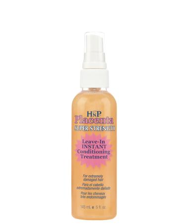 HASK Placenta Super Strength Leave-In Instant Conditioning Treatment 5 oz - Buy Online on GoSupps.com