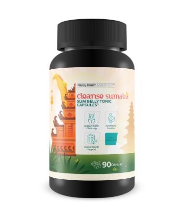 Cleanse Sumatra Slim Belly Tonic Capsules - Our Best Gut Cleanse Detox for Women & Men - Our Best Colon Cleanse - Natural Slim Gut Cleanse Detox for Men & Women - Healthy Natural Colon Cleanse Pills