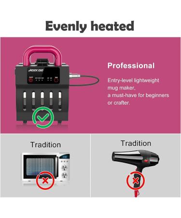 Mug Press Heat Press Machine for Sublimation | 10oz-15oz Coffee Mugs & Tumbler | Home & Office Use - Buy Online on GoSupps.com