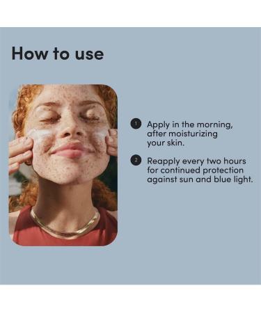 Hers Multi-Screen Hydrating Mineral Sunscreen - Broad Spectrum SPF 50 | 1 fl oz | International Shipping - Buy Online on GoSupps.com