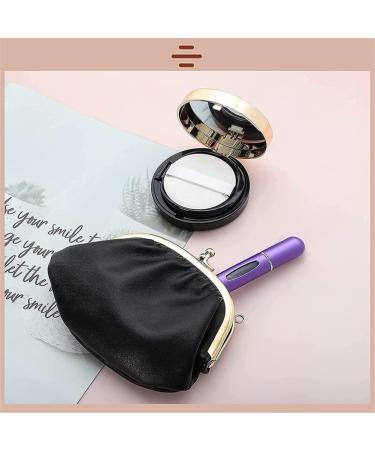 InfantLY Bright 5ml Perfume Atomizer - Portable Mini Aluminum Spray Bottle for Travel - Refillable Cosmetic Container - Buy Online on GoSupps.com
