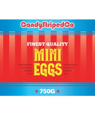 CandyStripedCo - Chocolate Mini Eggs Gift Jar - Traditional Sweets - Buy Online on GoSupps.com
