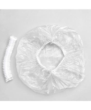 20pcs Disposable Shower Caps - Large Thick Waterproof Bath Caps for Women - Deep Conditioning Hair Care - Mother's Day Gift Idea - Buy Online on GoSupps.com