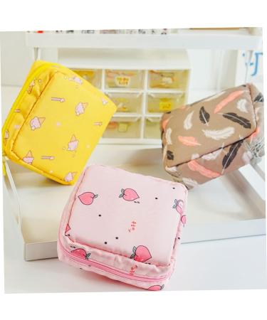 Shop Gleavi 6 PC Storage Bags - Stylish Tampon & Period Pockets for Girls | Travel Organizer for Pads & Towel - Durable Oxford Fabric - Buy Online on GoSupps.com