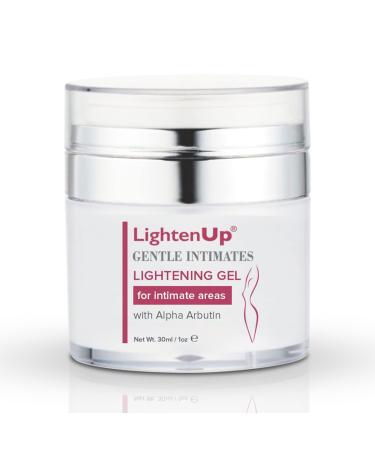 Lightenup  Intimate Gel | 1 fl oz / 30 ml | Brightening Cream for Inner Thighs  Body Face  Bikini Area  Underarm | Dark Spot Remover for Body  with Kojic Acid  Niacinamide  Alpha Arbutin