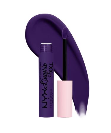 NYX PROFESSIONAL MAKEUP Lip Lingerie XXL Matte Liquid Lipstick - Bust-Ed  (Purple Mauve)
