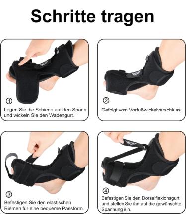 Supegear Plantar Fasciitis Night Rail & Adjustable Clip with Massage Ball - Breathable Support for Flat Feet & Heels - Buy Online on GoSupps.com