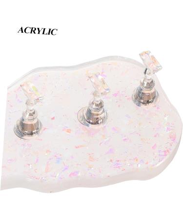 Ipetboom 1 Set Nail Art Stand Fake Nail Stand Nail Stands Fake Nail Holder Shoe Straps Nail Supplies Press on Nail Stand Practice Nail Tips Nail Accessories Acrylic Suite Symphony - Buy Online on GoSupps.com