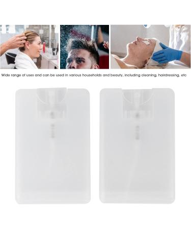 Yinhing 10pcs Credit Card Spray Bottles - 20ml Perfume Mist Bottles for Hairdressing & Travel - Refillable Fine Fog Atomizers - Buy Online on GoSupps.com