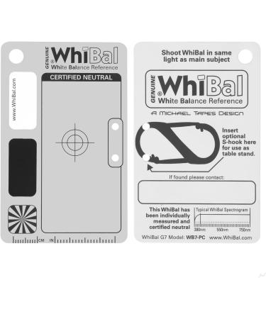 WhiBal G7 White Balance Pocket Card - Professional Photography Tool - Buy Online on GoSupps.com