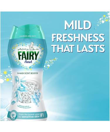 Fairy In-Wash Scent Booster Laundry Beads For Mild Freshness That Lasts Suitable for Sensitive Skin Almond Milk & Manuka Honey (570g) - Buy Online on GoSupps.com
