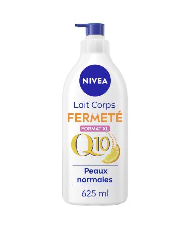 NIVEA Q10 Firming Body Lotion 48H (1x 620ml) Hydrating Body Lotion Enriched with Co-Enzyme Q10 & Vitamin C - Firming Moisturizing Body Cream for Normal Skin