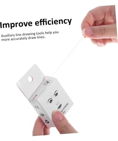 Healeved 1 set string with Tool Ink Measuring Line Brow Supply Marking Mapping Wooden Portable Women Sticks - Buy Online on GoSupps.com