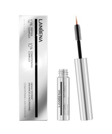 LANBENA Eyelash Growth Serum Advanced Eyelash Treatment Eyelash Serum for Eyelash Growth Hypoallergenic 01 fl oz