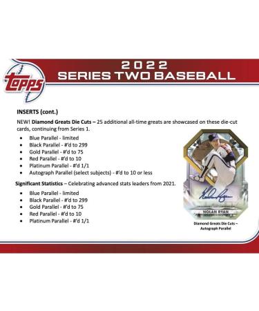 2022 Topps Series Two Factory Sealed Blaster Box - 99 Cards with Exclusive Commemorative Relic Card, Rookies Autographs, and Jersey Cards - Buy Online on GoSupps.com