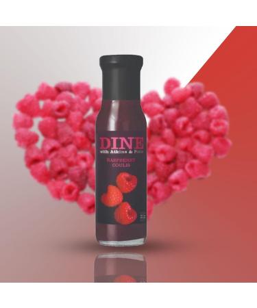 Dine Dressing Sauce Bottle Pick N Mix - Choose From 10 Flavours | Raspberry Mango & Lime-Coulis Caesar Roast Garlic & Balsamic Vinegar Wasabi Honey & Mustard - Pack of 2 - Buy Online on GoSupps.com