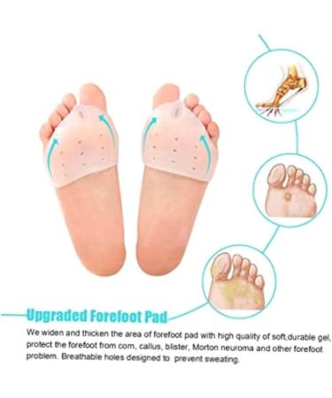 Gel Toe Correctors & Spacers for Fingers Straightening, Bunion Pain Relief & Forefoot Pads - Buy Online on GoSupps.com