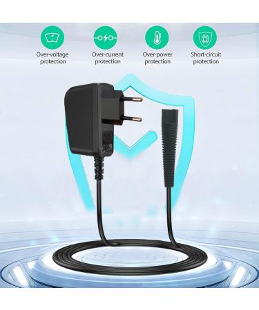 Optimized 12V 0.4A Charging Cable for Brown Razors & Silk Epil Series - Compatible with 790cc 3080s 3040s 310s 3010s 3020s 5040s 760cc 190s 340S 7865cc - Buy Online on GoSupps.com