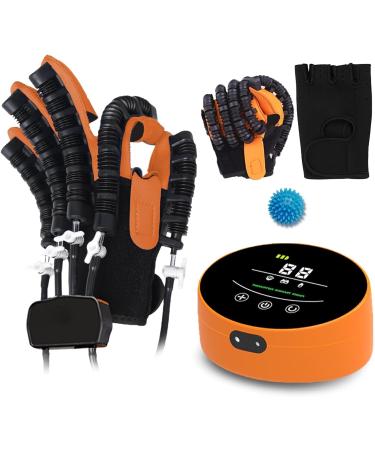 Self Training Finger Rehabilitation Device Cerebral Palsy Equipment Finger and Hand Function Workout Recovery Device for Long Term Relief Finger Cramps Left M