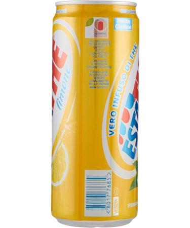  Italian Gourmet E.R. Ferrero - Pack of 48 tins of lemon iced tea - 330 ml - Refreshing Italian tea + Gourmet Italian chocolate pulp - 400 g - Buy Online on GoSupps.com