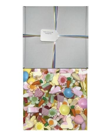 Happy Easter Pick n Mix 1kg Gummy Sweet Box Hamper Gift Present
