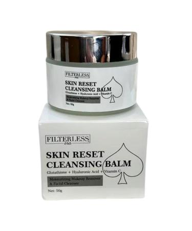 FilterLESS Era Skin Reset Cleansing Balm | Melting Balm Makeup Remover Made with Glutathione Hyaluronic Acid and Vitamin C | Gentle & Hydrating Cleanser