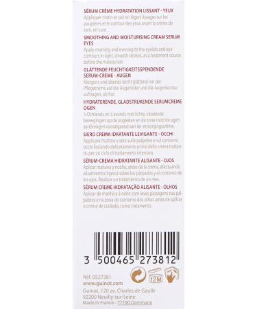 Guinot Hydrazone Eye Cream Serum 0.44 oz - Hydrating Eye Serum for Youthful Skin - Buy Online on GoSupps.com