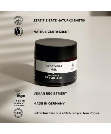  Dr. Scheller APOTHEKER DR. SCHELLER Aloe vera gel 50 ml - Buy Online on GoSupps.com