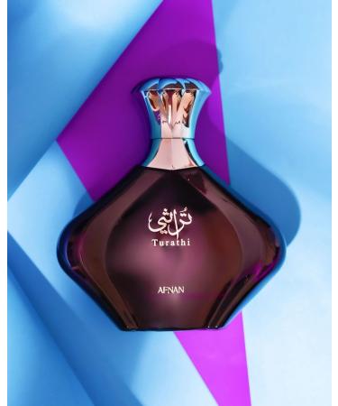 Afnan Turathi Purple Eau de Parfum for Women 3.0 Fl. Oz - Buy Online on GoSupps.com