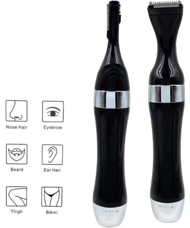 Eyebrow Trimmer Electric Eyebrow Trimmer Painless Battery Powered Eyebrow Trimmer Portable Multifunctional Eyebrow Shaver with Detachable Washable Head for Women Men Boys Girls - Buy Online on GoSupps.com