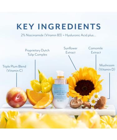 Blumeffects Tulip Dew SPF 50 Sunscreen Serum | Water-Resistant | Cruelty-Free Clean Beauty - Buy Online on GoSupps.com