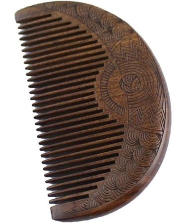 Comb Small Comb Portable Compact Teeth Sandalwood Comb wooden comb (Color : One Size) - Buy Online on GoSupps.com