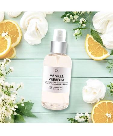 Vanille Verbena Fragrance Mist 4 Fl Oz 118 mL a Beautiful Blend of Verbena Sweet Vanilla Sicilian Lemon Orange Zest Jasmine Heliotrope Amber White Musk and Woods - Buy Online on GoSupps.com