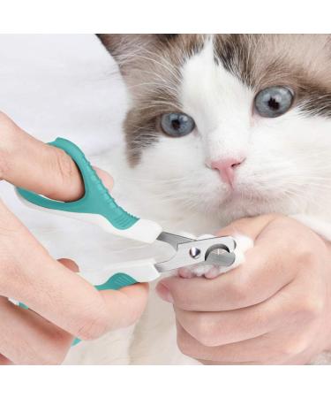 Tarnel Cat Nail Knobs - Professional 25 Claw Scissors for Small Dogs Puppies Cats & Rabbits - Ideal Pet Grooming Tool in Blue - Buy Online on GoSupps.com
