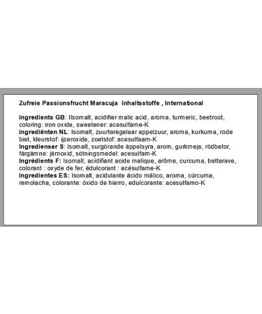  pin24shop 50 g. Sugar Free Passion Fruit - Maracuja a fruity flavoured candy - Buy Online on GoSupps.com