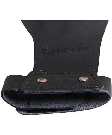 Huntingdoor Archery Hand Guard Glove - Cow Leather, Traditional Longbow Protection for Right or Left Hand Shooters - Black, Free Size - Buy Online on GoSupps.com