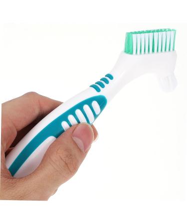 Outanaya 2-Piece Prosthesis Cleaning Brush Set | Travel Size Toothbrush for Prosthesis Care - Buy Online on GoSupps.com