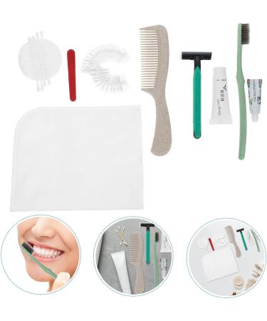 Gatuida Cleaning Kit | Travel Toothbrush Slippers & Disposable Cloth | Daily Necessities for Personal Care - Buy Online on GoSupps.com