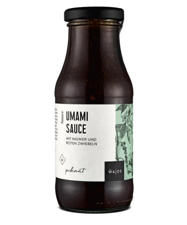 wajos Wajos Umami Sauce 245 ml Gourmet spicy sauce with ginger and red onion