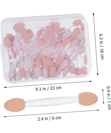 Ipetboom 5 boxes Eye Double-end Makeup Sided/Brush Cosmetic Eyeshadow Shadow Disposable Tool - Buy Online on GoSupps.com